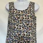 Hilo Hattie Pineapple Dress Sz S Yellow Tropical Coastal Resort Sleeveless Shift Photo 1