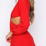 White Fox Boutique What You Feel Mini Dress Red Photo 3