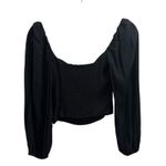 Wilfred Aritzia  Novella Black Blouse Photo 4