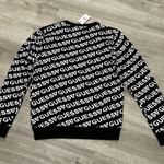 Guess Black & White Logo Crewneck Sweater Photo 2