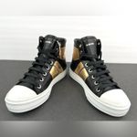ACE Fashion AMIRI Sunset High Top Women Leather Logo Sneakers Size EU 36 Photo 3