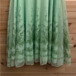 Ruby Rox Y2K  Size Small Tinkerbell Green Strapless Mesh Ruched Strapless Dress Photo 6