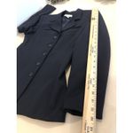 Rachel Z Women Suit Jacket Size 6 Blue 5 Buttons Fitted Whimsigoth Preppy Fairy Photo 7