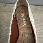 Korks‎ Shoes Womens 6M Cream White Floral Palmer Ballet Flat Cottagecore Neutral Size 6 Photo 6