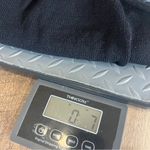 St. John Basic Black Crop Top Womens Size Large Knit Scoop Neck Staple Basic Edgy Photo 8