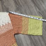 Maurice's Women Ombre Stripe Open Knit Long Cardigan Sweater 1/2 Sleeve M Block Photo 6