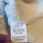 Princess Polly  L/XL Women's Cream Cable Knit Sweater Vest Photo 4