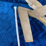 Glaze Z01-- faux suede nuede open toe heels size 9 Photo 3