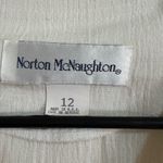 Norton Mcnaughton  White Textured Fabric Photo 3