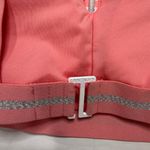 Sanctuary Modern Kitty Keyhole High Neck Bikini Top Size L Bright Peachy Stripe Photo 4