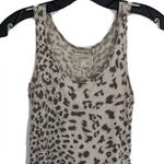 Current/Elliott Current Elliott baby pink x gray leopard tank top size 1 Photo 0