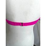 Victoria's Secret  Swim Halter Tankini Bikini Built In Bra Pink Size Medium Beach Photo 4