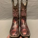 Women’s Western Squared Toe Boots Size 5.0 Photo 8