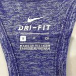 Nike  Dri-Fit Racerback Athletic Tank Top Womens Small Heather Purple Performance Photo 2