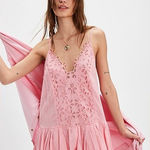 Free People FP One Casella Drop-Waist Slip NWOT Photo 0