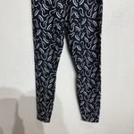 Johnny Was  Calme Navy Abstract Endurance High Waist 7/8 Leggings Sz M Photo 2