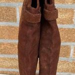 Frye  Womens SHIRLEY OVER THE KNEE Brown Oiled boots 10 B Photo 3