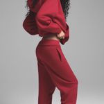 SKIMS  Cotton Fleece Classic Jogger in Brick, Size Small Photo 2