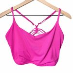 Athleta Ventura Crop Bikini Top D-DD Salvia Pink Swim Bathing Suit Top Photo 0