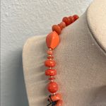 House of Harlow 1960 |🪸 Reconstituted Coral Starfish Statement Necklace ✨ Orange Photo 6