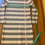 J.Crew  NWT sweater dress Small cream/white stripe turtleneck soft casua… Photo 4
