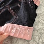 Bebe Sport Black Lace Sports Bra Photo 2