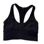 Lululemon Ornate Bra Racer Back Embroidered Eyelet Sports Bra Black Size 6 Photo 4