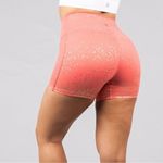 NWT Buffbunny Rosa Foil Shorts Orange Gold RARE Photo 1