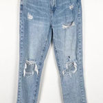 PacSun Jeans Womens High Rise Straight Leg Distressed Jeans Sz 25 Photo 0