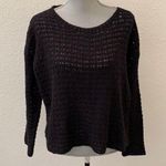 Rachel Rachel Roy black pullover sweater large Versatile RARE HTF GORGEOUS Photo 0