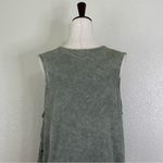 M. Rena Gray Tie Dye Waterfall Open Front Knit Cardigan, Sz Small Photo 6