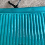 Miztigue Green Crossbody Bag With Linear quilting. Envelope Evening Bag Green Photo 7