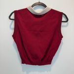 KYOUKO wizard school sleeveless knit polo top size L Red Size L Photo 1