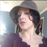 Vtg 20s gray cloche hat flapper 60s repro Photo 12