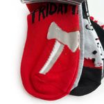 Friday the 13th Womens No Show Socks Jason Mask Horror Movie Fun Novelty Gift Black Photo 4