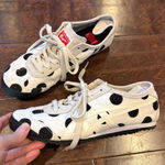 Onitsuka Tiger Unisex Mexico 66 Shoes Black and White Polka Dot Size 5.5 Photo 0