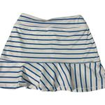 Vineyard Vines  Women’s Performance Activewear Golf Blue White Striped Skort EUC Photo 0