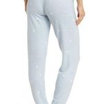 P.J. Salvage 💕💕 Star Print Jogger Pants Cozy Chic Pajama Pants Powder Blue XL NWT Photo 2