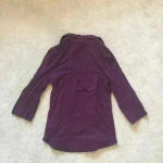 Calvin Klein ⭐️  jeans lightweight purple button up Photo 2