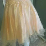 May Queen Couture Two Pieces Short Prom Dress With Precious Beads. Pink Size 8 Photo 8