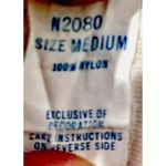 Vintage Movie Star RN 15411 USA Made Ivory Lace 100% Nylon Half Slip Photo 1