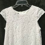 Laundry by Shelli Segal Junior 16 White Floral Flowers Formal Easter Dress Photo 2