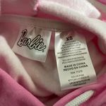 Pink Barbie Hoodie Size XS Photo 4