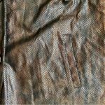 Erin London π¦ Brown Shimmery Metallic Faux Snakeskin Wide Sleeve Jacket 1X Photo 8