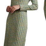 Anthropologie  Blue-Green Long Sleeve Dress Photo 0