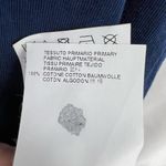 Just Cavalli  Womens Top Medium Blue Paisley Tee Cotton Photo 6