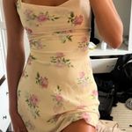 Princess Polly  Watson rose floral cowl neck mini dress Photo 2