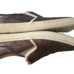 Miz Mooz  metallic grey snake embossed slip on fashion sneakers womens size 8.5 Photo 8