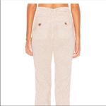 Free People NEW  neutral cotton striped high rise pants women's size XS 2 Photo 1