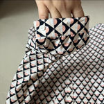 Merona  Blue‎ Pink Popover Blouse Photo 3